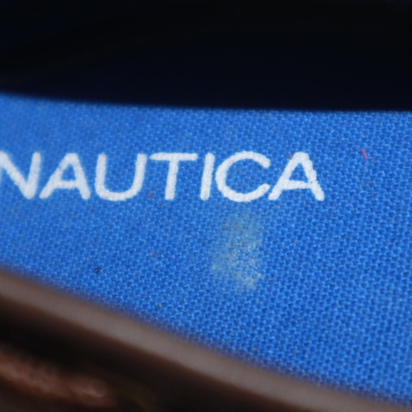 Nautica Brown and White Men’s Loafers Size 2 US - Picture 7 of 9